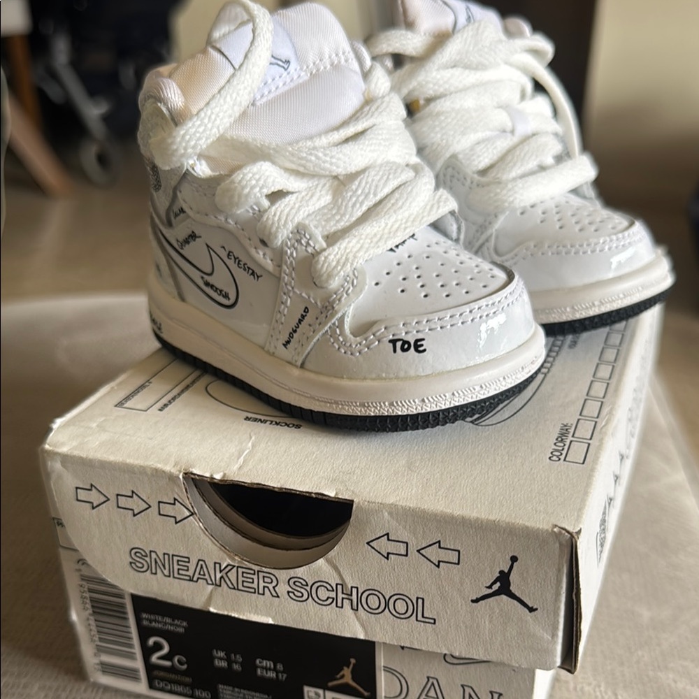 Nike Kids White Sneakers